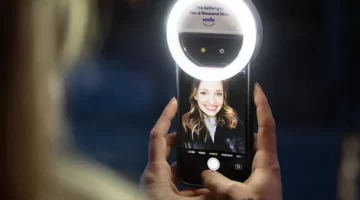 Selfie Lighting At Night
